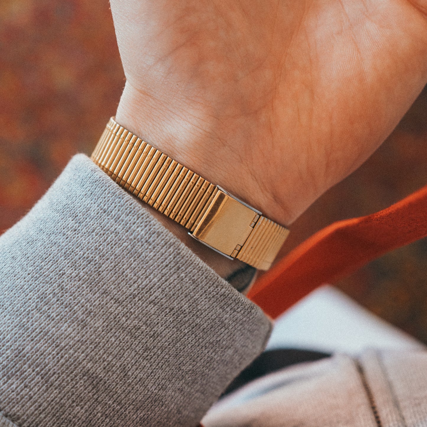 Seiko Quartz — Burl Wood Dial