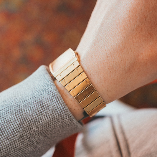 Seiko Quartz — Burl Wood Dial