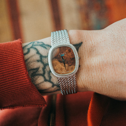 CYMA Quartz - Burl Wood Dial