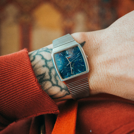Seiko Quartz - Blue Lapis Dial