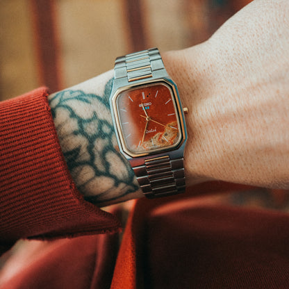 Seiko Dolce - Red Jasper Dial