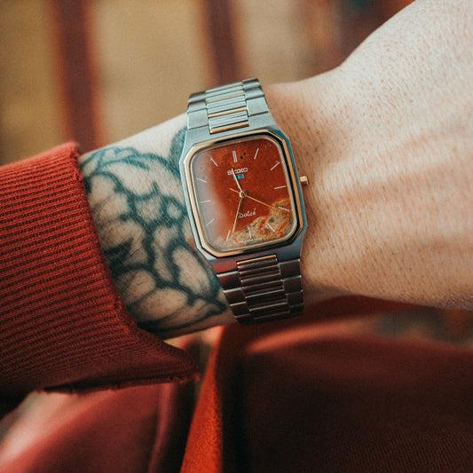 Seiko Dolce - Red Jasper Dial