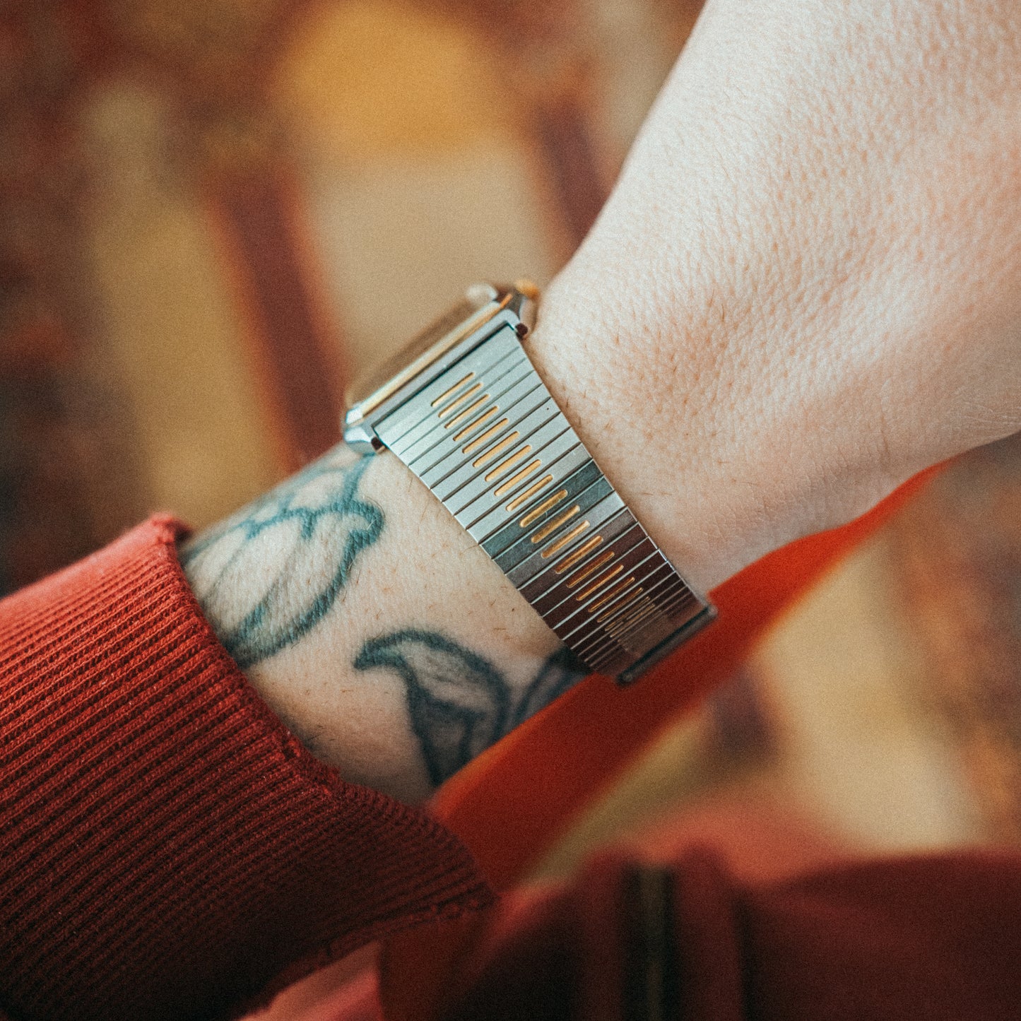 Seiko Quartz - Dragon's Blood Jasper Dial