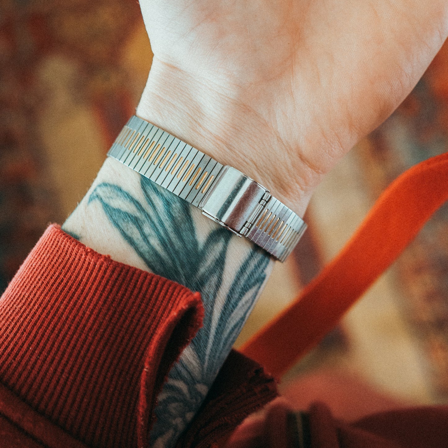 Seiko Quartz - Dragon's Blood Jasper Dial