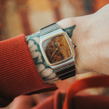 Seiko Burl Wood Dial