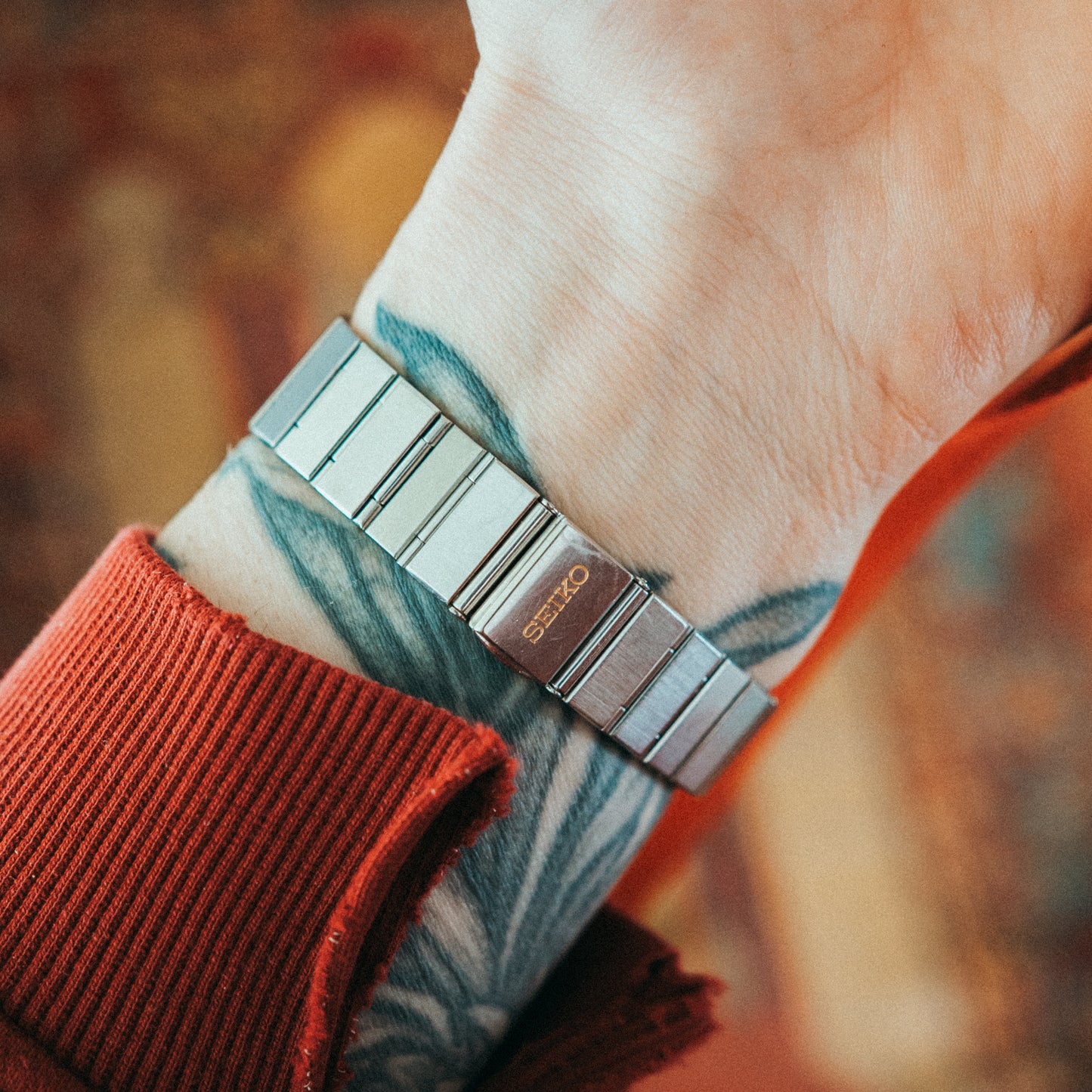 Seiko Burl Wood Dial