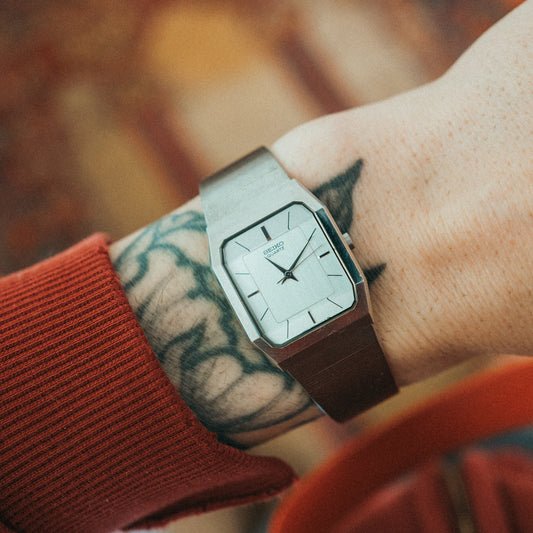 Seiko Chamfered Crystal Quartz