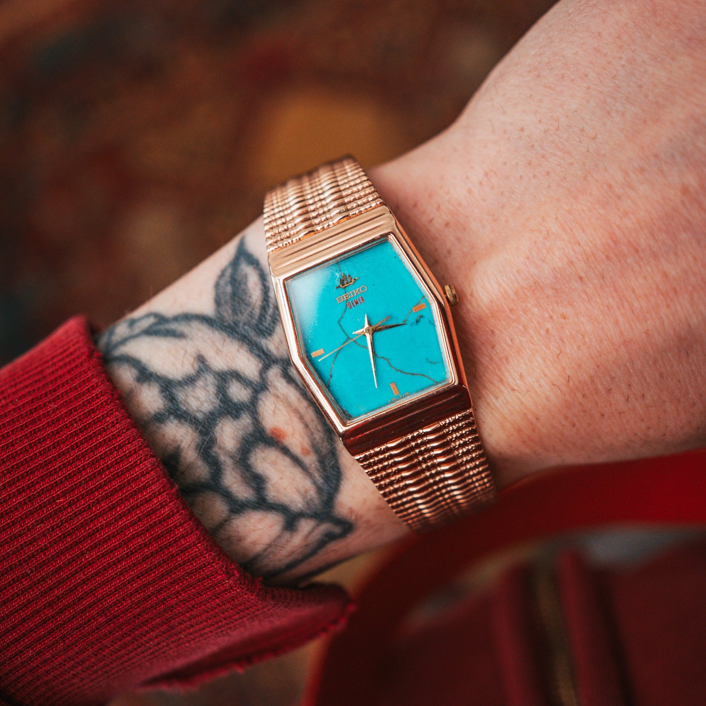 Seiko Galaxy Turquoise Dial