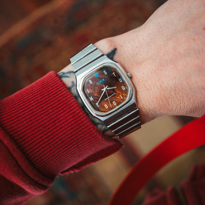 Studio Demir Anniversary Edition Burlwood Dial