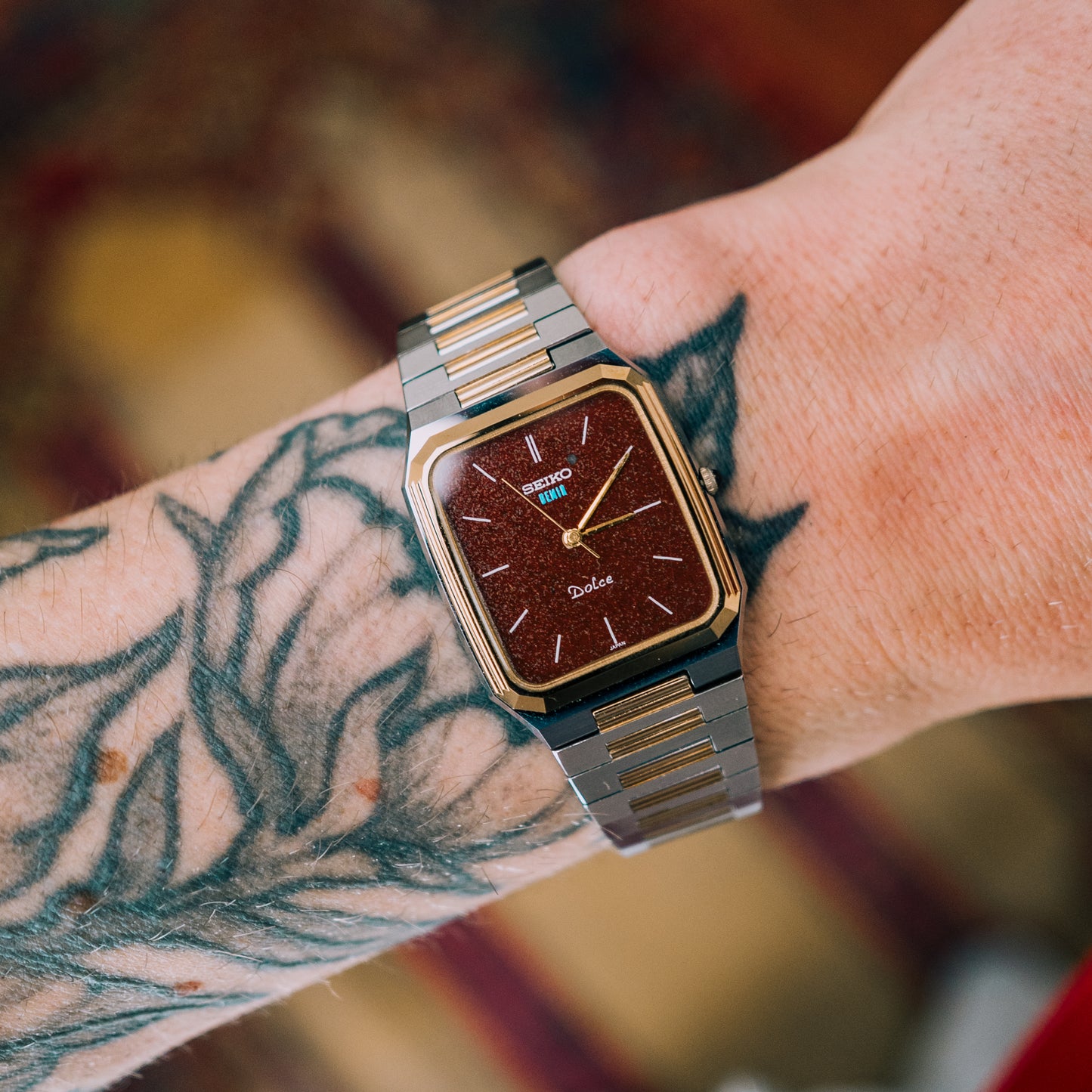 Seiko Dolce Red Garnet