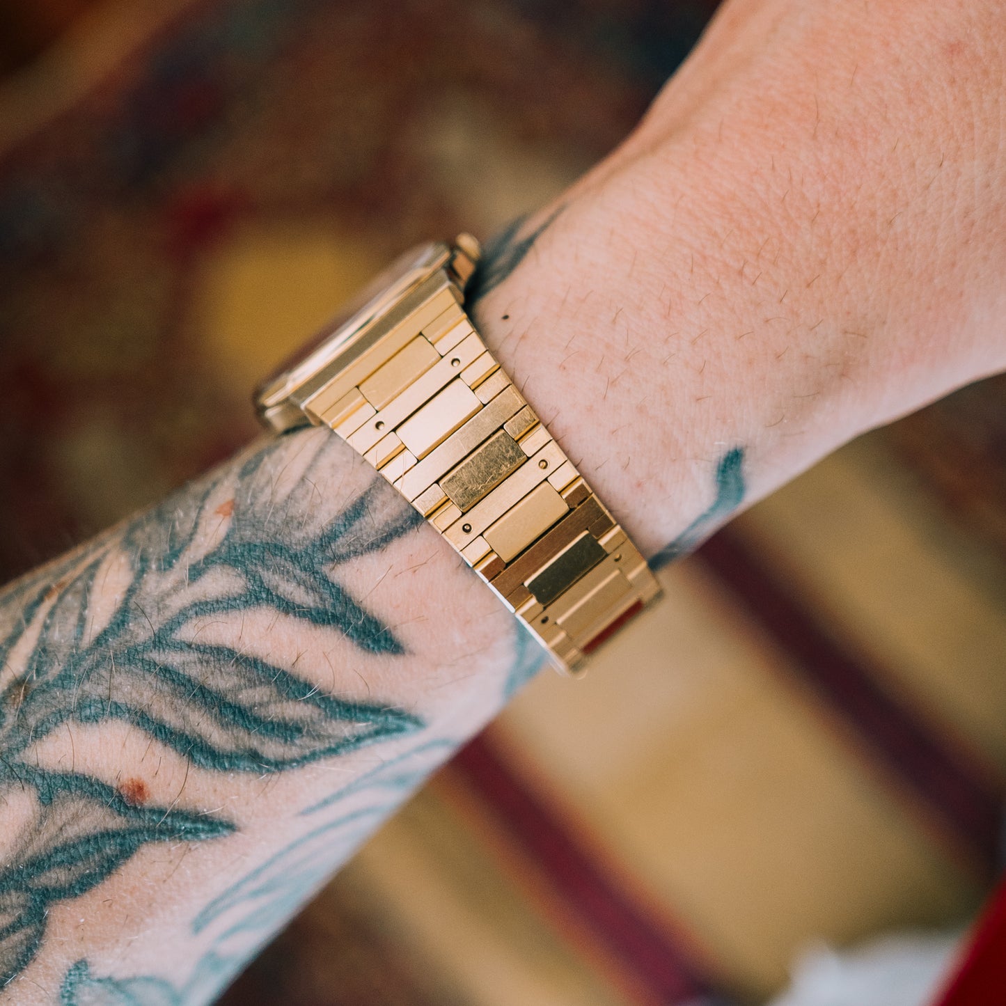 Seiko Quartz Red Jasper Quartz