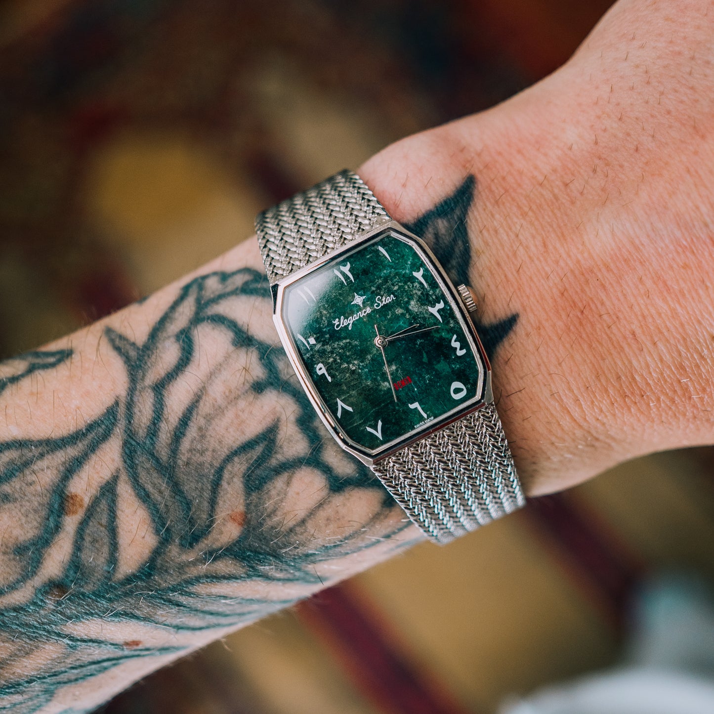 Elegance Star Green Serpentine