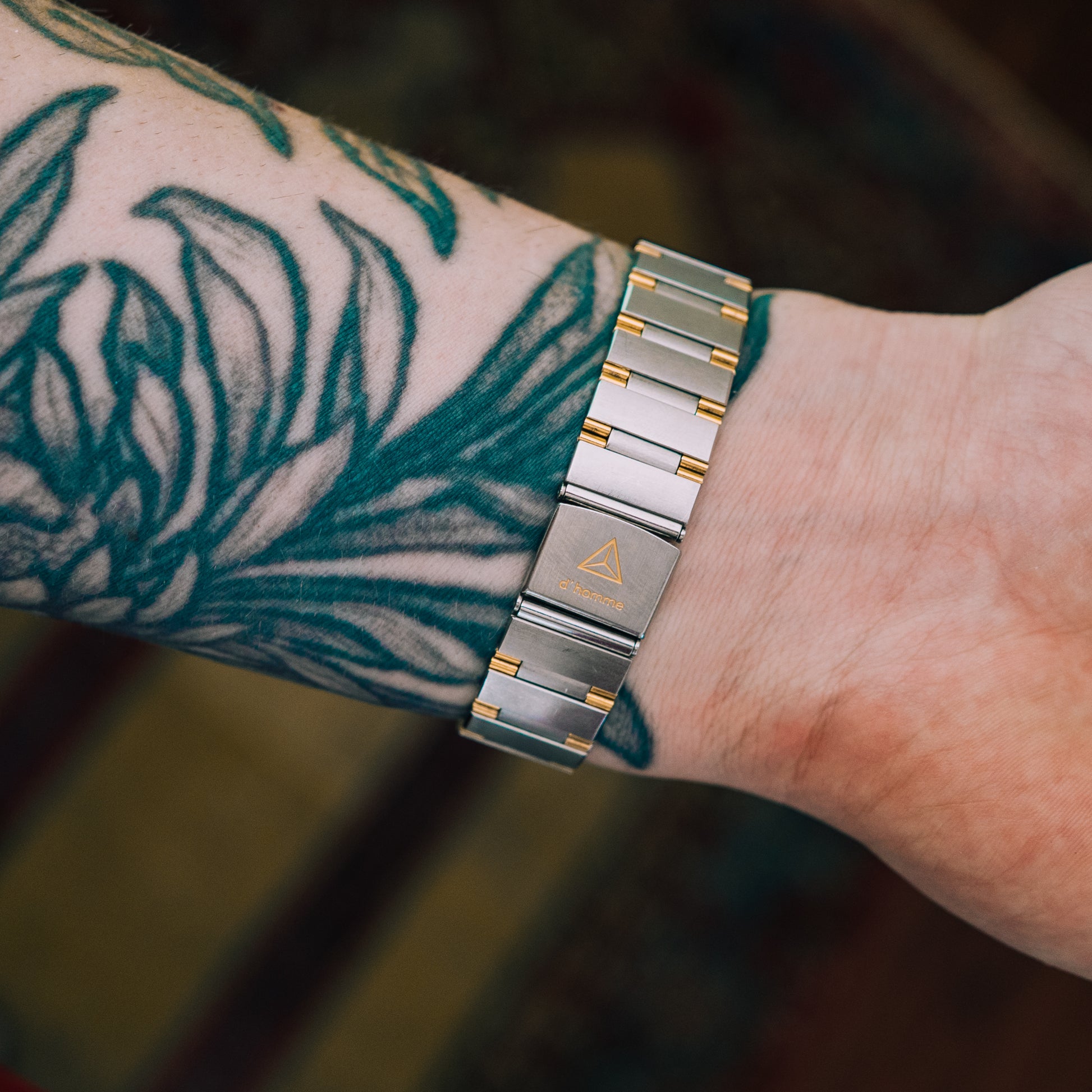 D'Homme Quartz - clasp view
