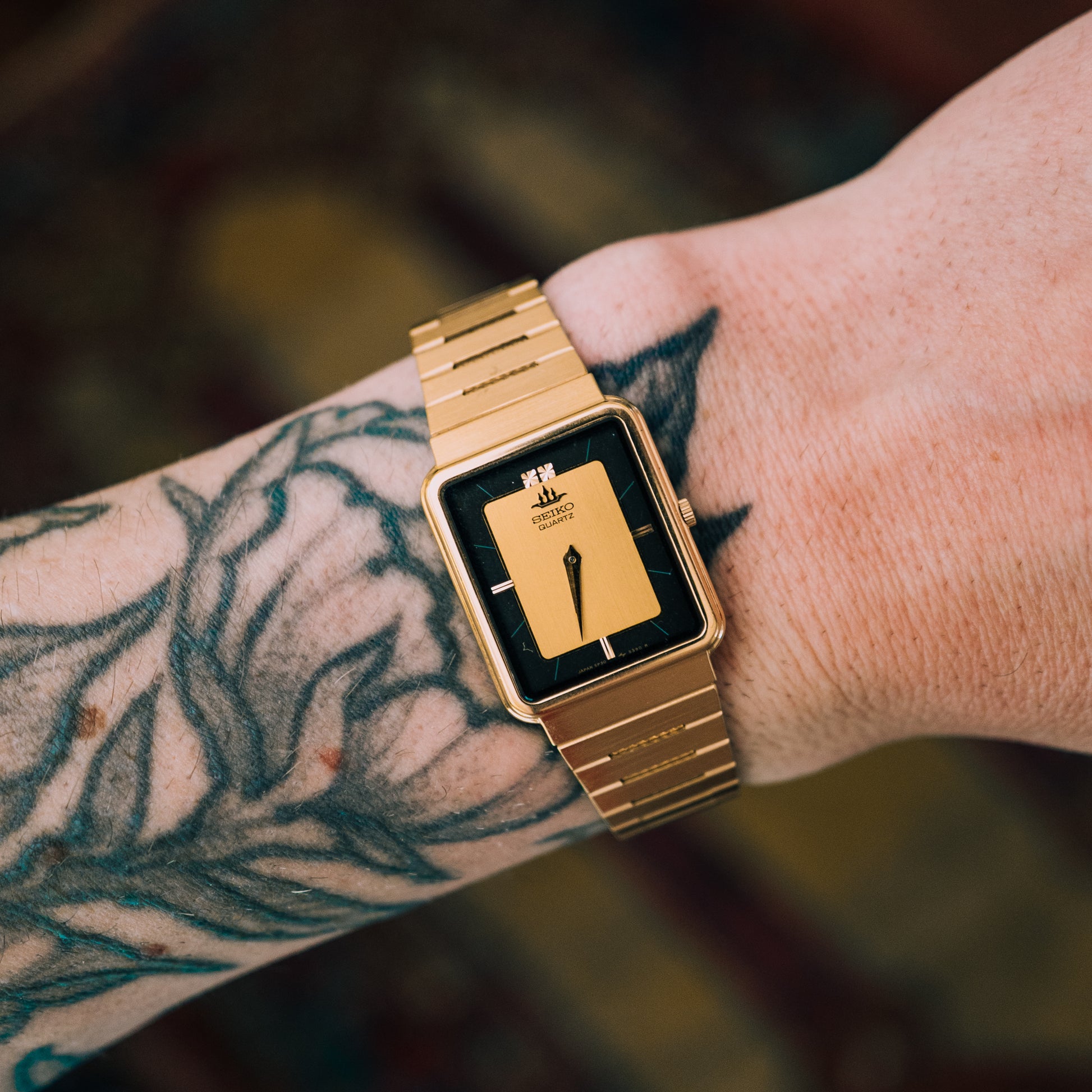 Seiko Quartz - dial view