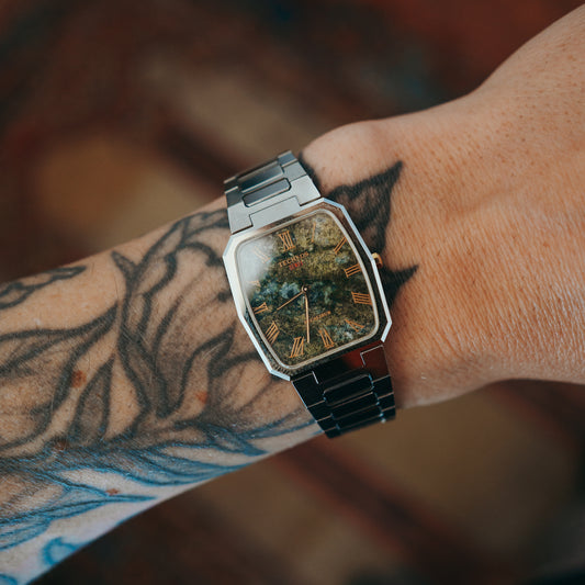 Technos Green Serpentine - wrist shot front