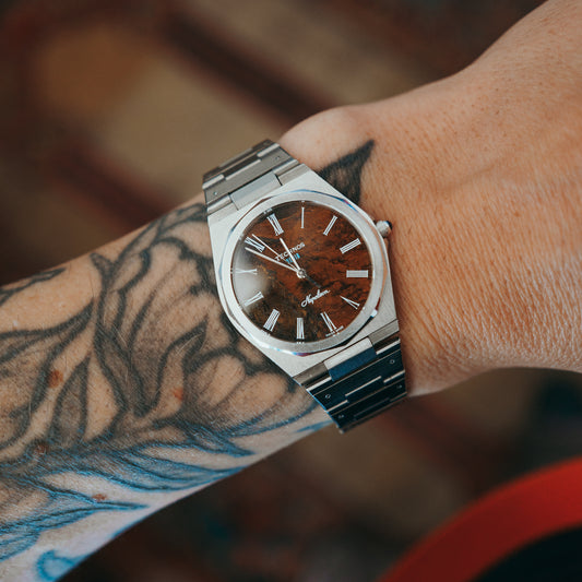Technos Napoleon - dial wrist shot