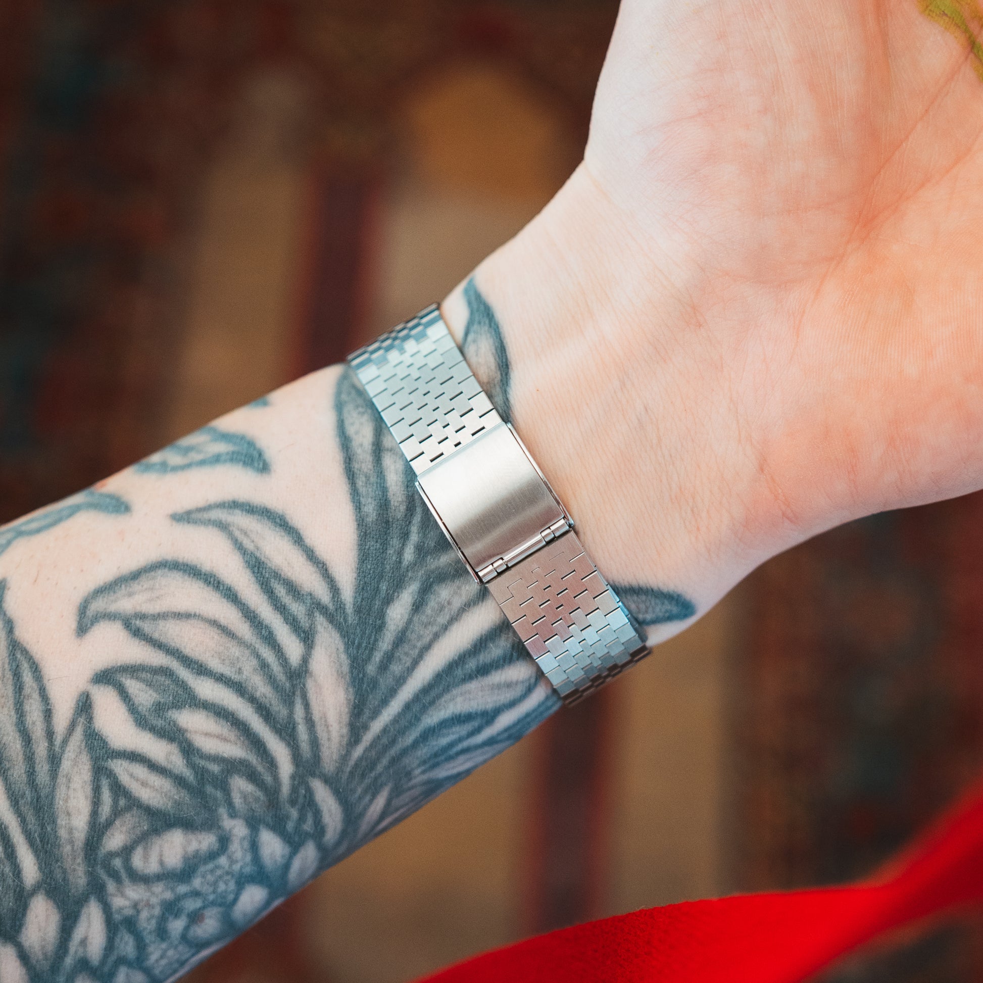 Seiko Majesta Quartz bracelet clasp detail