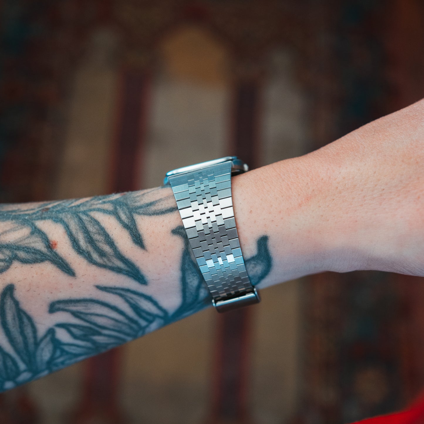 Seiko Majesta Quartz bracelet side view