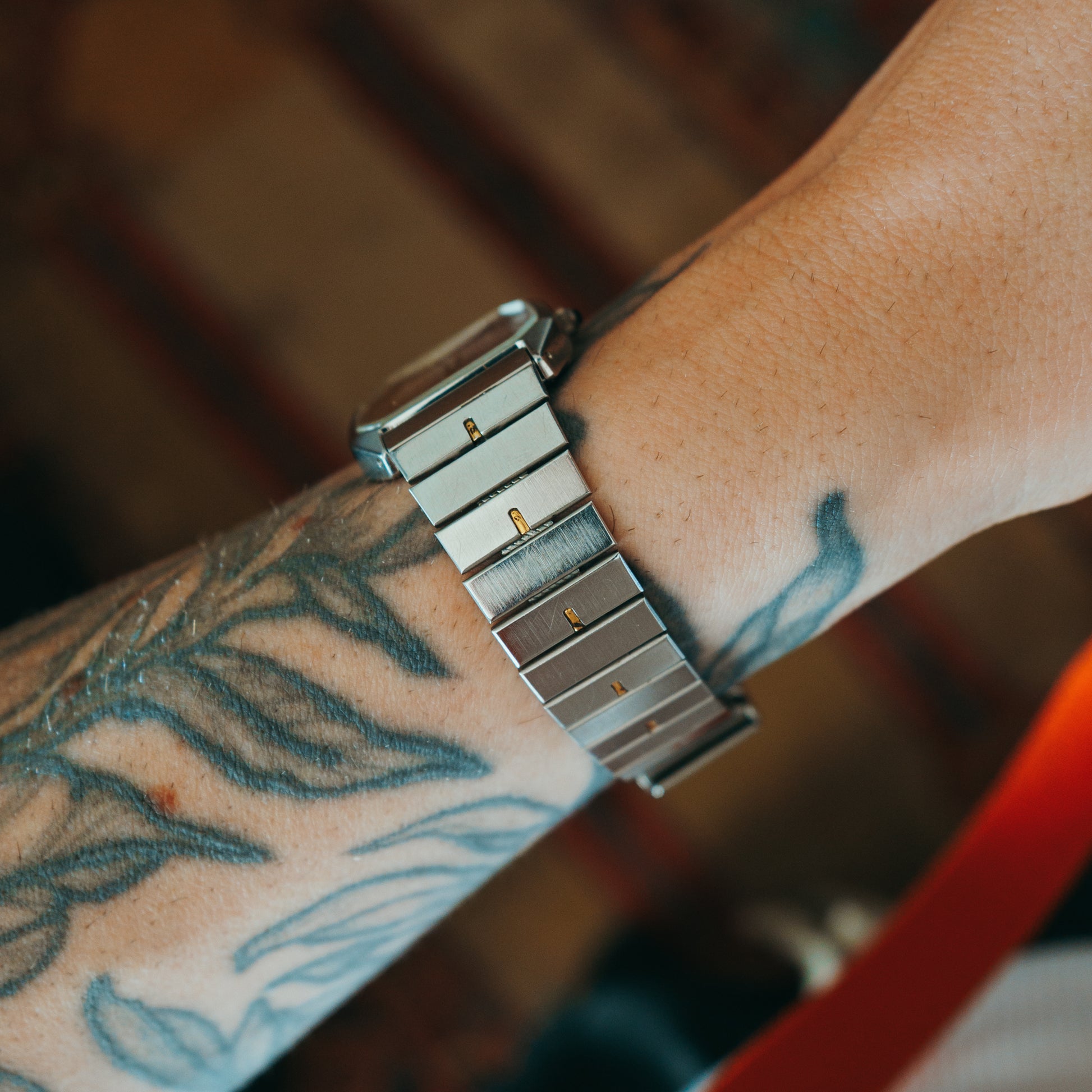 Seiko Custom Dial bracelet back detail
