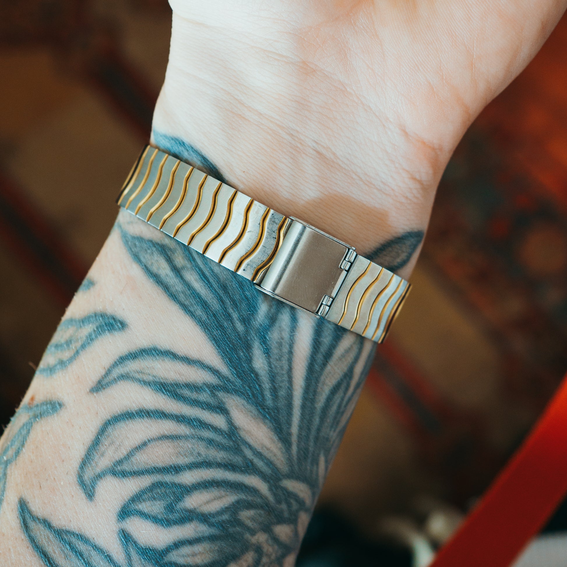 Geneva Quartz clasp detail