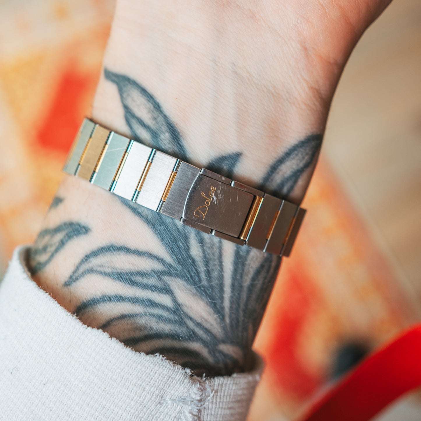 Seiko Dolce Baby Blue clasp