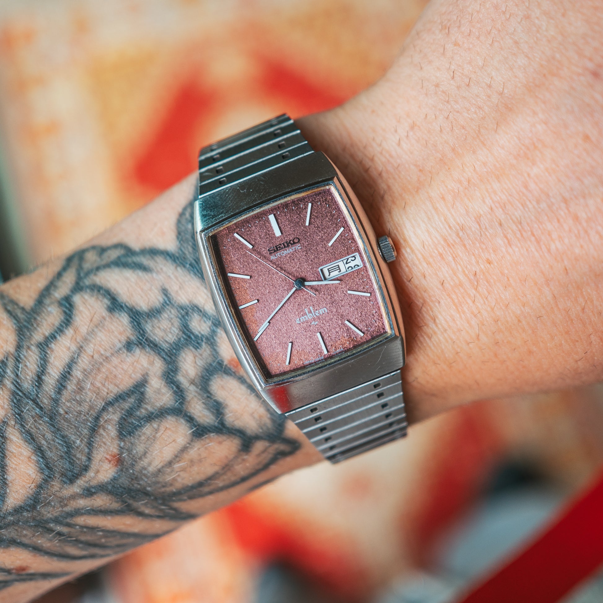 Seiko Emblem Automatic Welch's dial