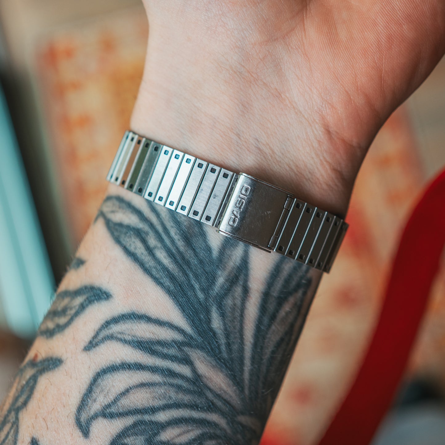 Seiko Emblem Automatic Casio bracelet clasp