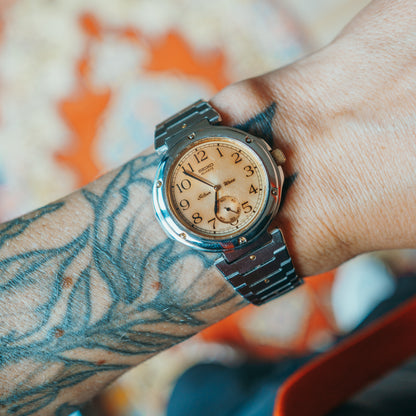 Seiko Silver Wave - dial and case front