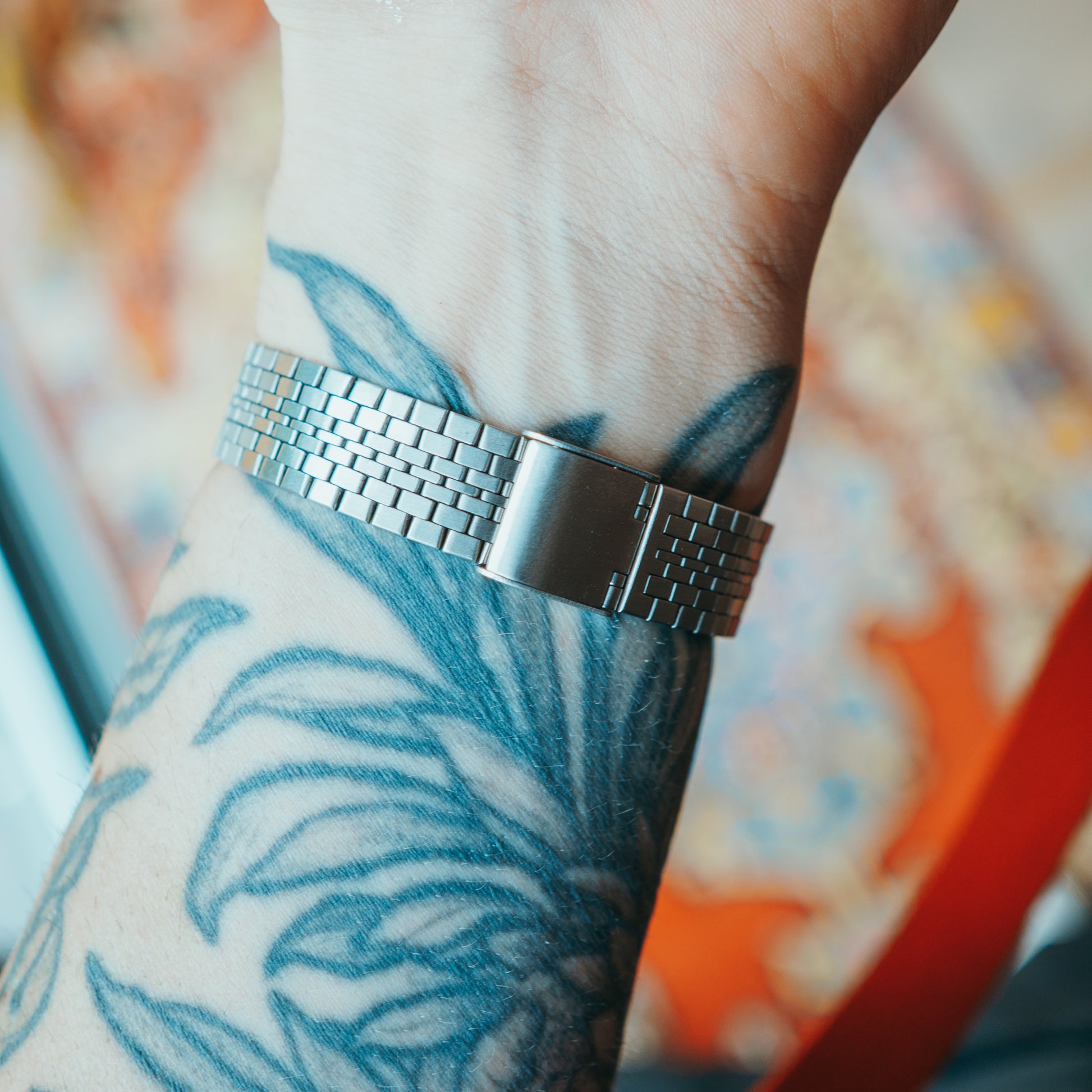 Seiko Green Tile Quartz - clasp detail