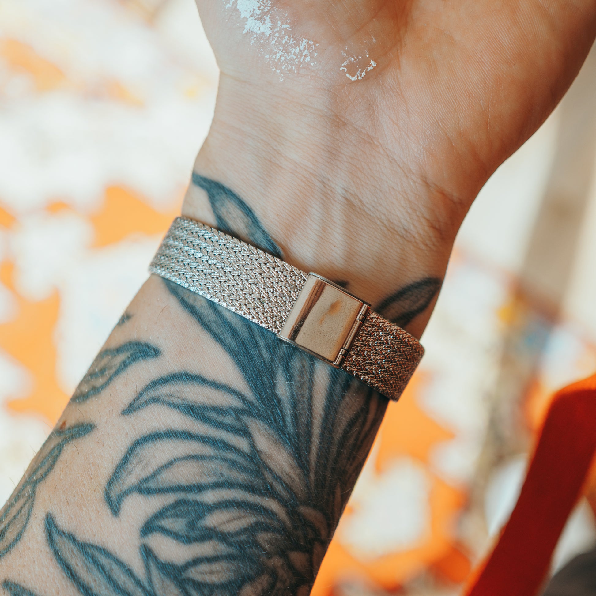Bulova Woven Drip - clasp detail
