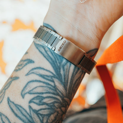 Seiko ChronoSauce - Seiko clasp detail
