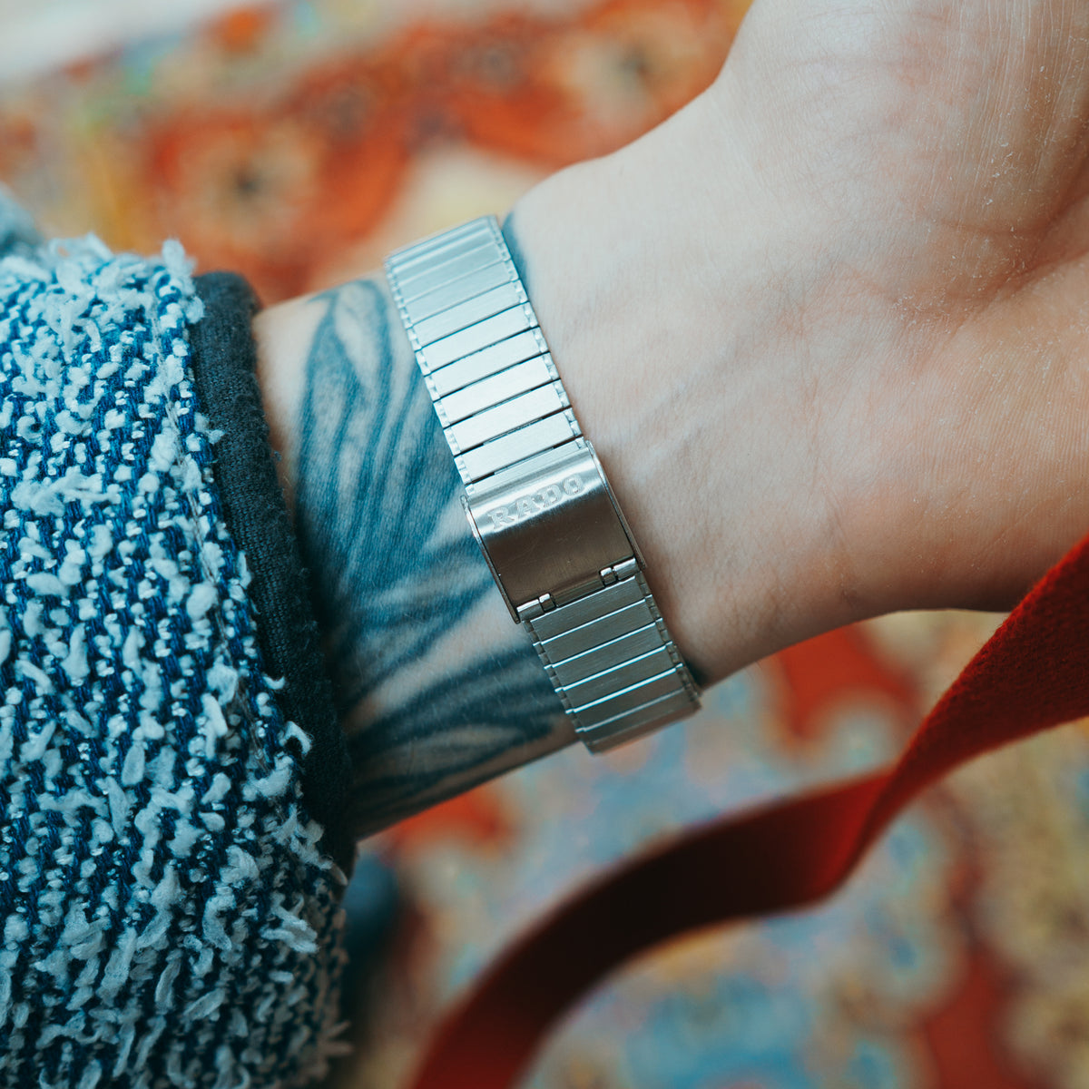 Rado Two Tone - bracelet side view on wrist