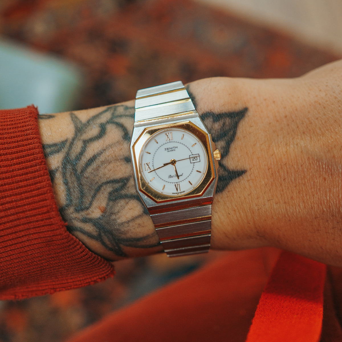 Zenith Port Royal Quartz wrist view