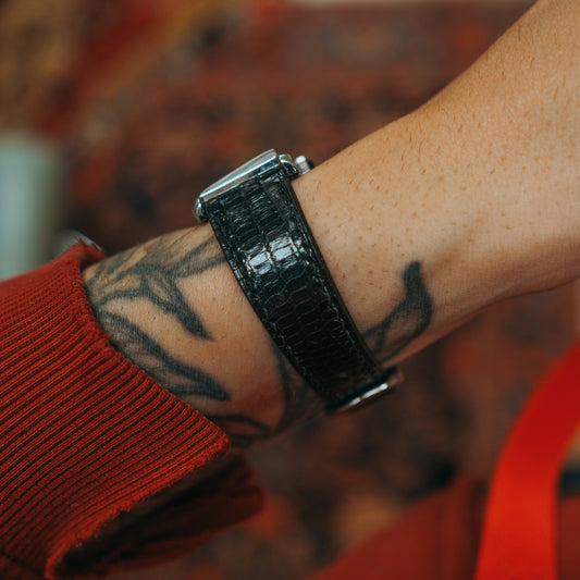 VEGA Swiss Mechanical Watch strap buckle view