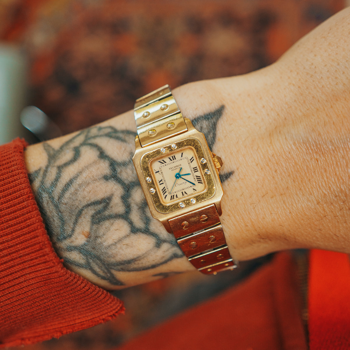 Technos Orrery bracelet side view