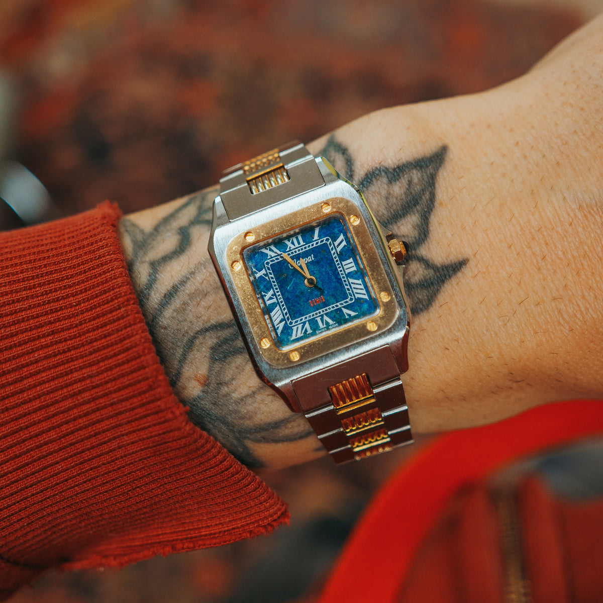 Clowat Santos lapis dial wrist view