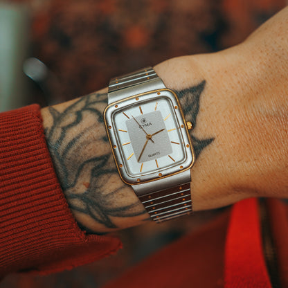 CYMA Quartz bracelet on wrist