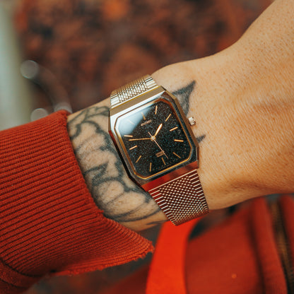 Citizen Exceed bracelet clasp on wrist
