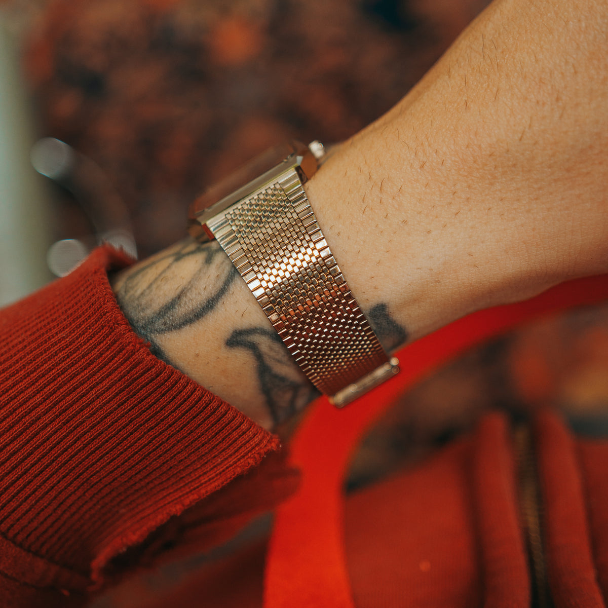 Citizen Exceed bracelet on wrist