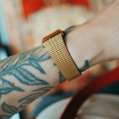 Seiko Quartz Checkered/Wave Dial