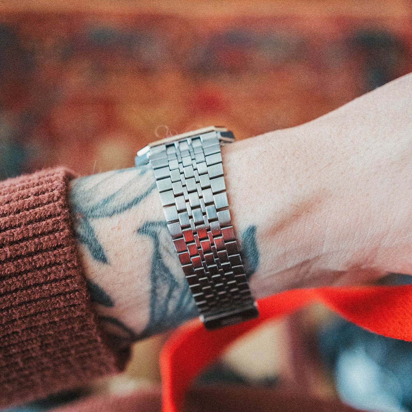 Seiko King Quartz – Custom Red Jasper Dial