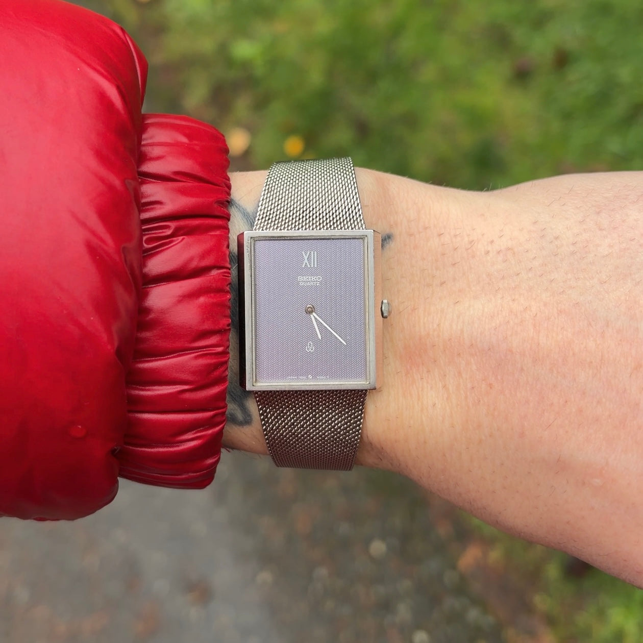 Seiko Quartz - Lavender “Chameleon Dial”