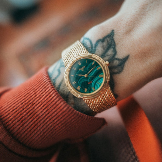 Nivada Quartz - Malachite Dial
