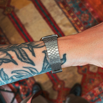 Seiko Penny Dial clasp detail on wrist